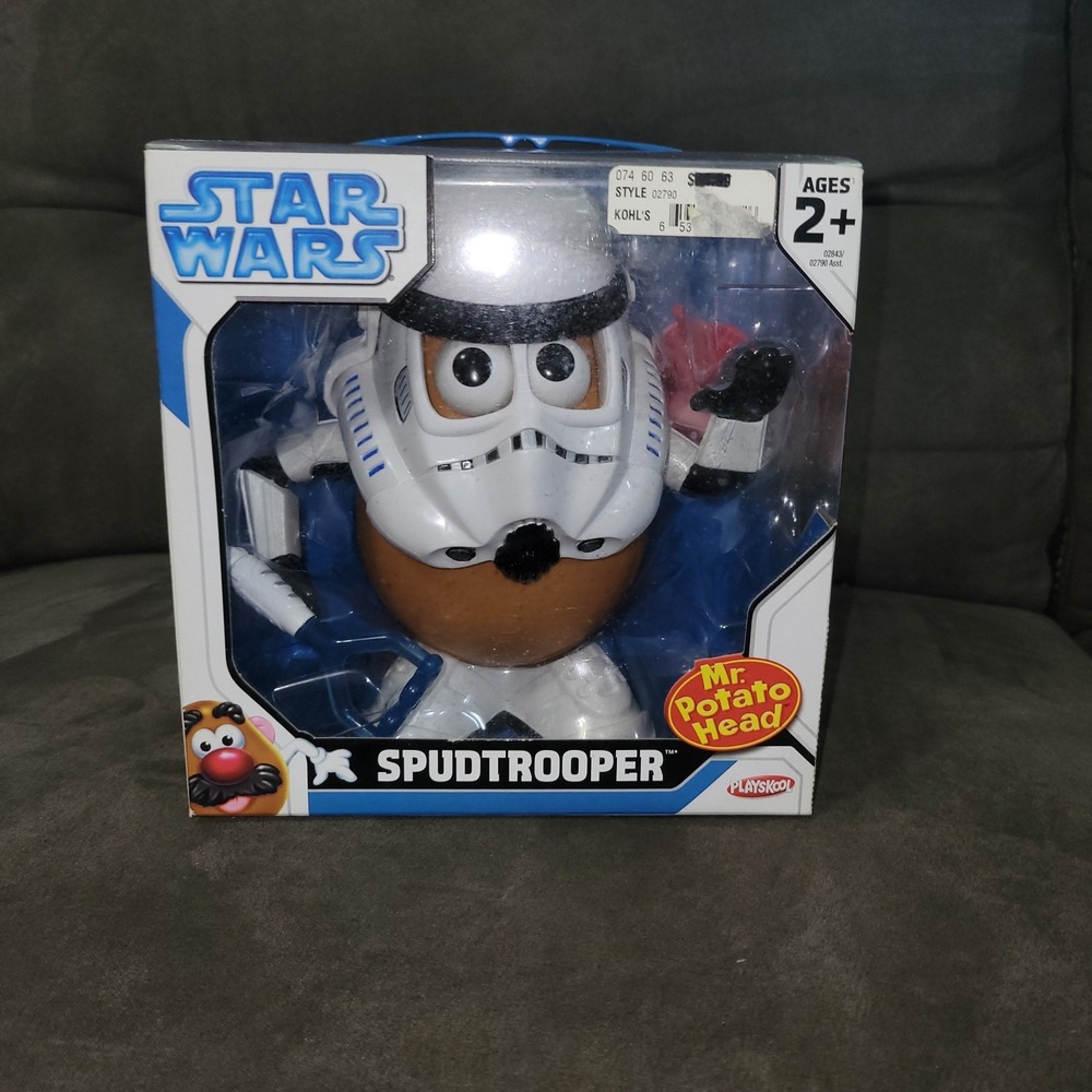 STAR WARS MR. POTATO HEAD SPUDTROOPER STORMTROOPER ACTION FIGURE